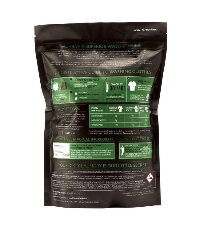 Distinctive Washing Powder Candlelit Cabin