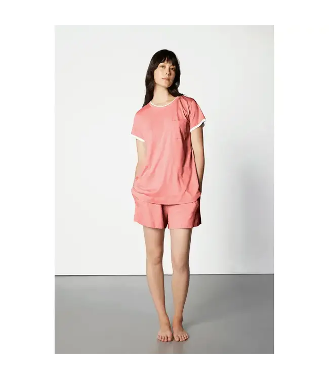Pluto Amina Short Set Pyjama Coral