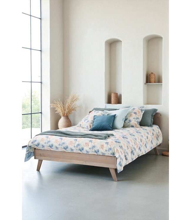 Nomo Aveline Pure Satijn Dekbedovertrek Teal