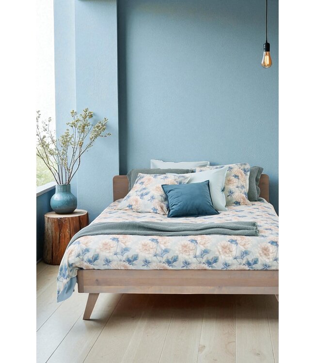 Nomo Aveline Pure Satijn Dekbedovertrek Teal