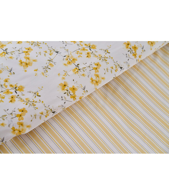 Nomo Ella May Double Glamm Satijn Dekbedovertrek Sunset