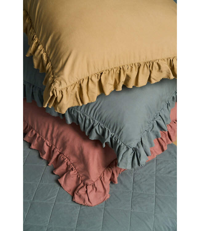 Nomo Tessera Tencel Dekbedovertrek Goblin Blue Fringe