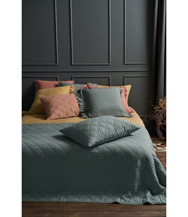 Nomo Tessera Tencel Dekbedovertrek Goblin Blue Fringe