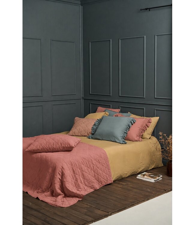 Nomo Tessera Tencel Bedsprei Rosewood