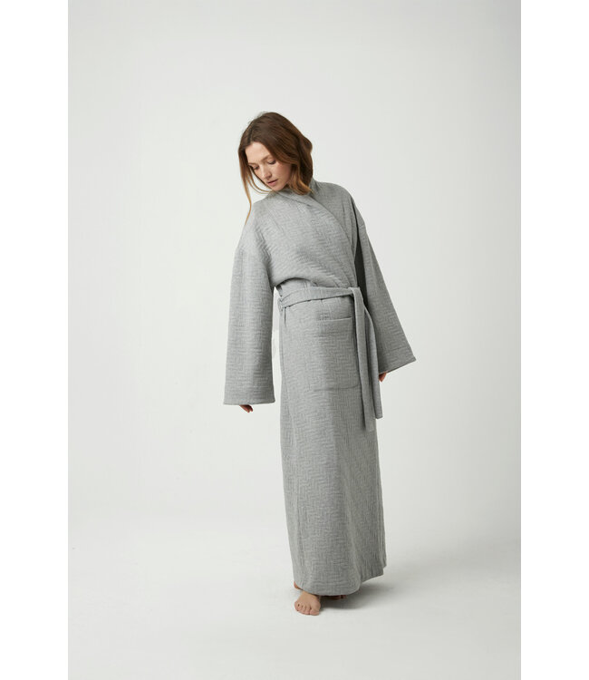 Pluto Xena Matelassé Kamerjas Grey Chine
