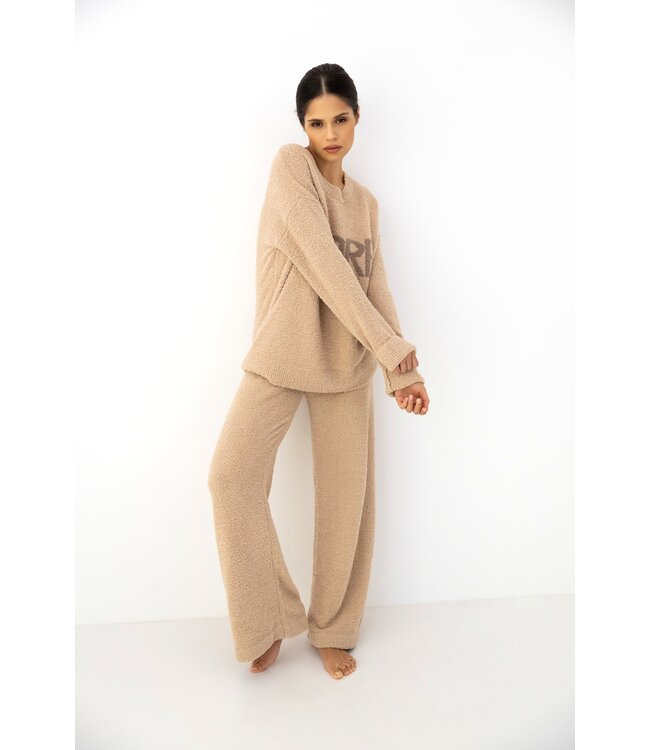 Zerina Soft Homewear Set Beige