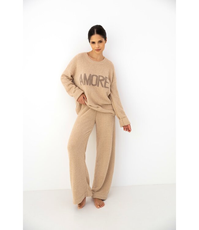 Zerina Soft Homewear Set Beige