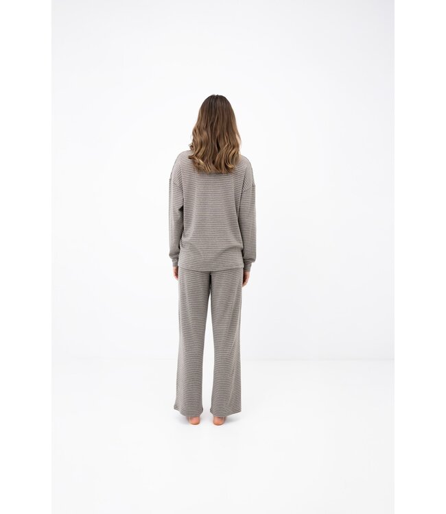 Amaya Pyjama Grey Stripe