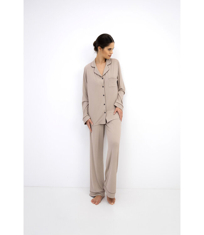 Novara Pyjama Light Brown