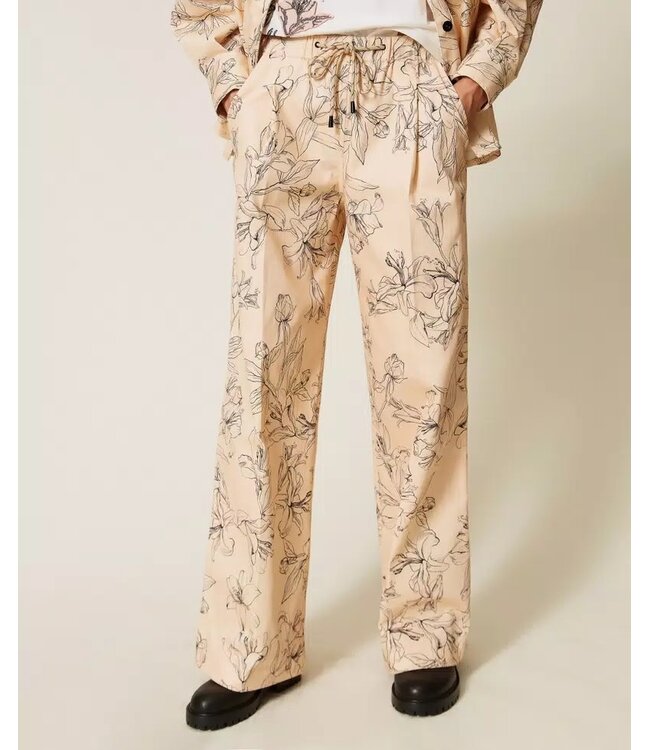 Twin-Set Travelwear Set Fiorella Sand/Nero