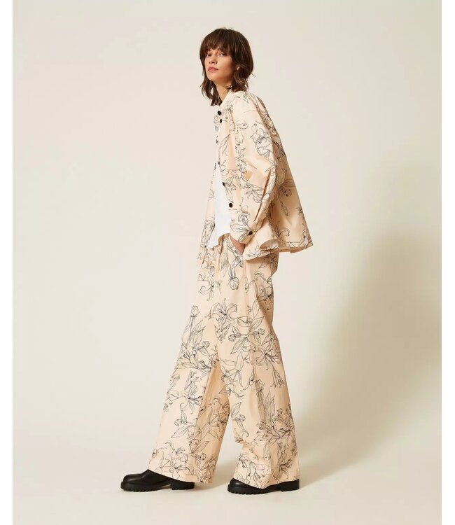 Twin-Set Travelwear Set Fiorella Sand/Nero
