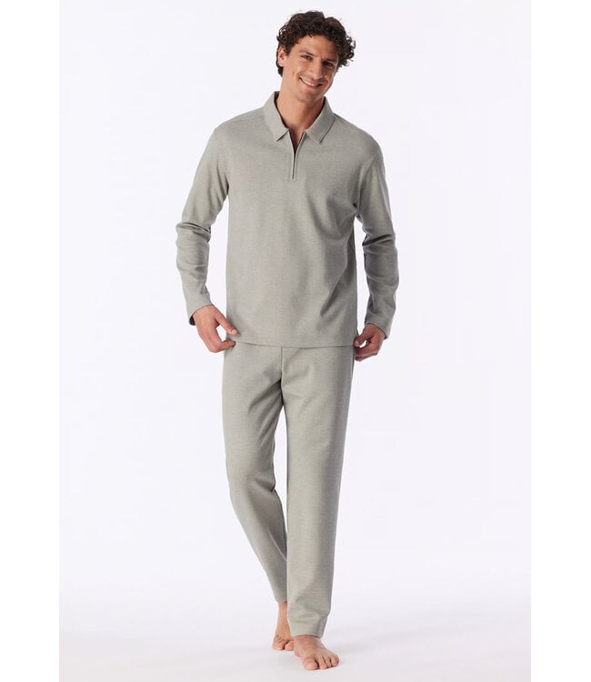 Schiesser Homewear Set Heren Bright Taupe
