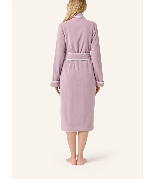 Yellamaris Fleece Dressing Gown Mauve