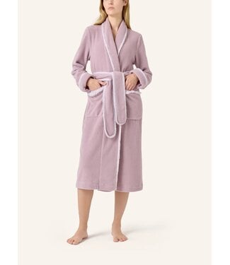 Yellamaris Fleece Dressing Gown Mauve