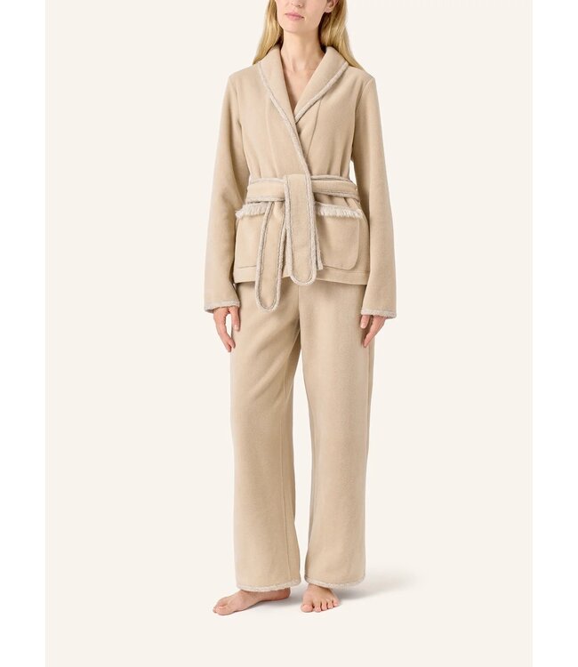 Yellamaris Homewear Set Fleece Camel