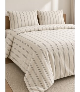 SognoBlu Badia Flanel Dekbedovertrek 00 White