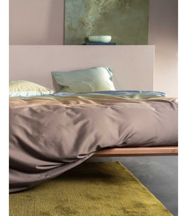 Essenza Dekbedovertrek Lunare Dusty Teal