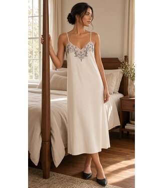 Flora Lastraioli Mariana Nightgown Long Jersey Rise
