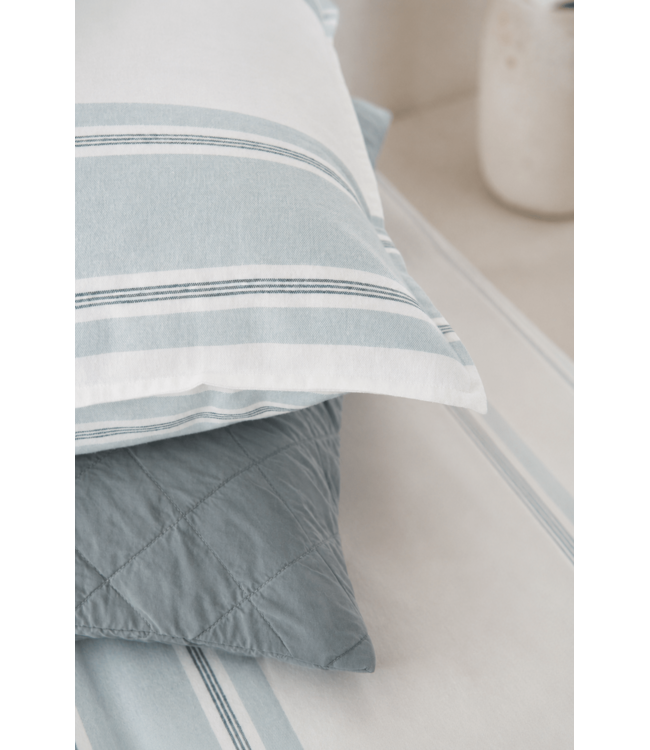 Nomo Claryon Flanel Dekbedovertrek Light Blue