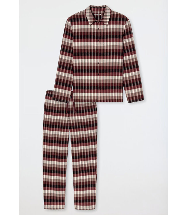 Schiesser Pyjama Heren Cinnamon