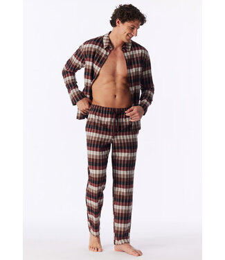 Schiesser Pyjama Heren Cinnamon