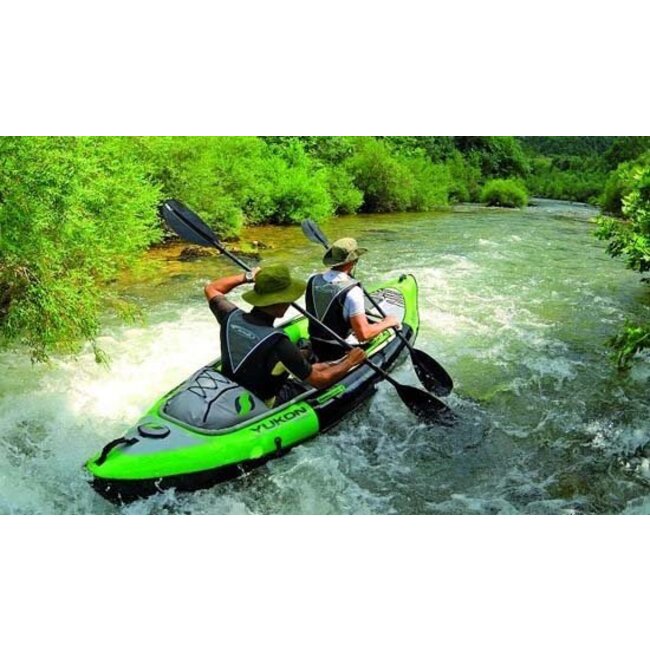 Sevylor Yukonn- opblaasbare comfortabele tweepersoons kajak