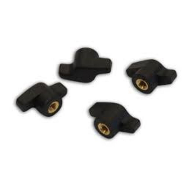 Pyranha Brass centered Wheelnuts (4 Pack M6)