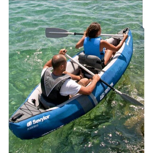 Sevylor Adventure - opblaasbare kano 2 personen tot 140 kg.