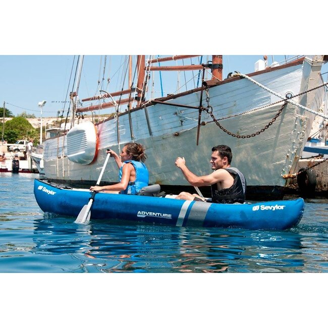 Sevylor Adventure - opblaasbare kano 2 personen tot 140 kg.