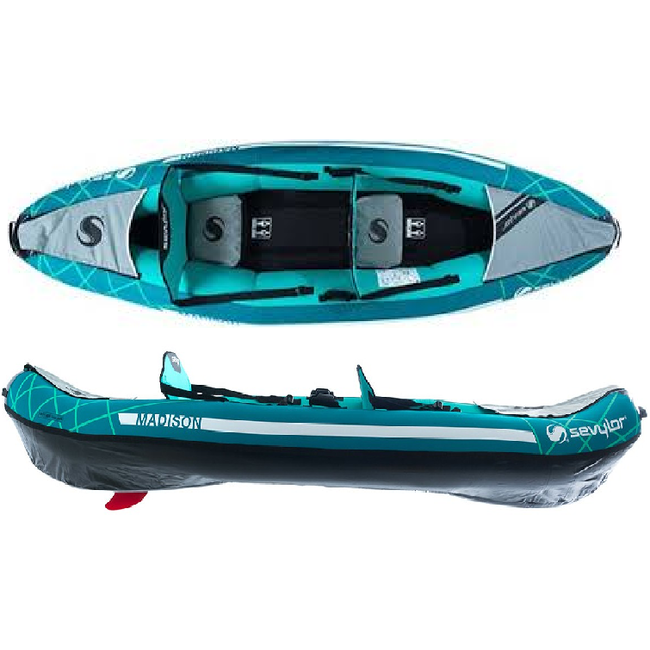 Sevylor Madison Opblaas Kajak - 2 personen