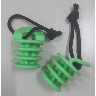 Drain Plug, Injection molded (green nylon)
