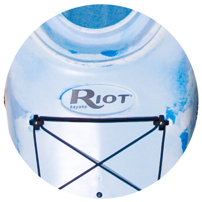 Riot Edge 11 - Met skeg - Recreatieve toerkajak