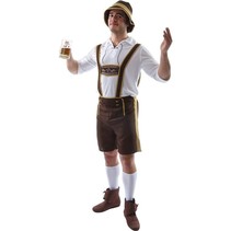 Bavarian kostuum man Oktoberfest