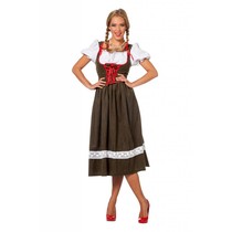 Dirndl jurk lang