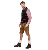 Fluweel Oktoberfest vest man