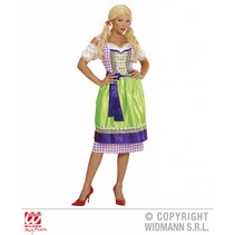 Dirndl paars/groen