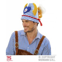 Hoed Oktoberfest Beierse print