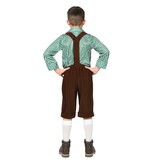 Lederhosen met Blouse kostuum Kind