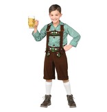 Lederhosen met Blouse kostuum Kind