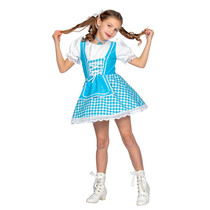 Dirndl Jurk Aqua Meisje Elise