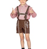 Oktoberfest Lederhose Kort Bruin Kind Milo