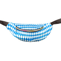 Heuptas Oktoberfest Blauw/Wit