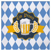 Oktoberfest Tiroler Servetten (16st)