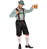 Oktoberfest Kostuum Heren Zwart/Groen