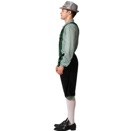 Oktoberfest Kostuum Heren Zwart/Groen