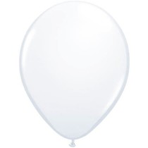 Witte ballonnen 30cm 10 stuks