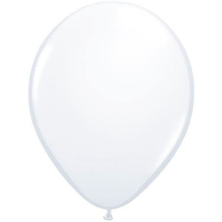 Witte ballonnen 30cm 10 stuks