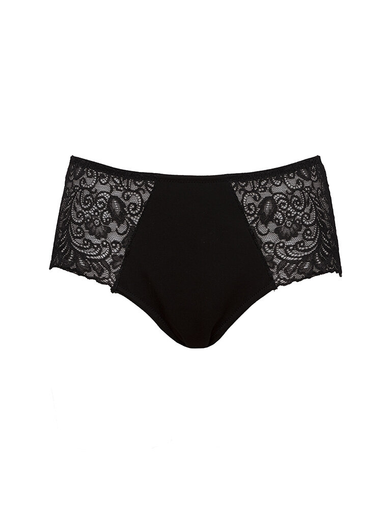 Bamboo Midi Maddalena Black Bamboo underwear for him her