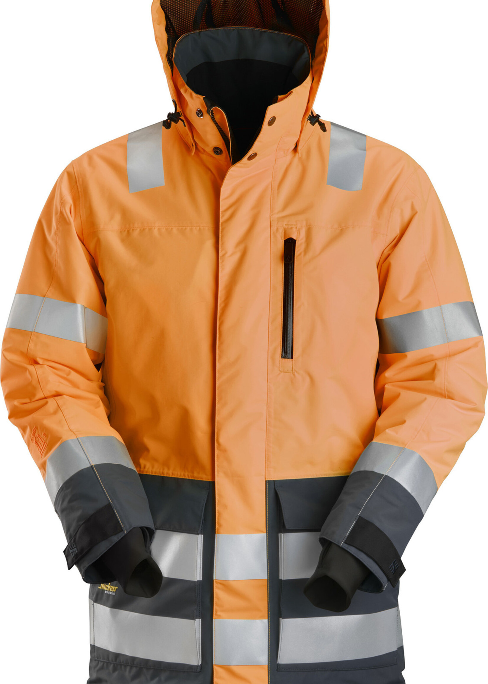 Snickers Workwear AllroundWork 1830 High-Vis Waterproof Parka