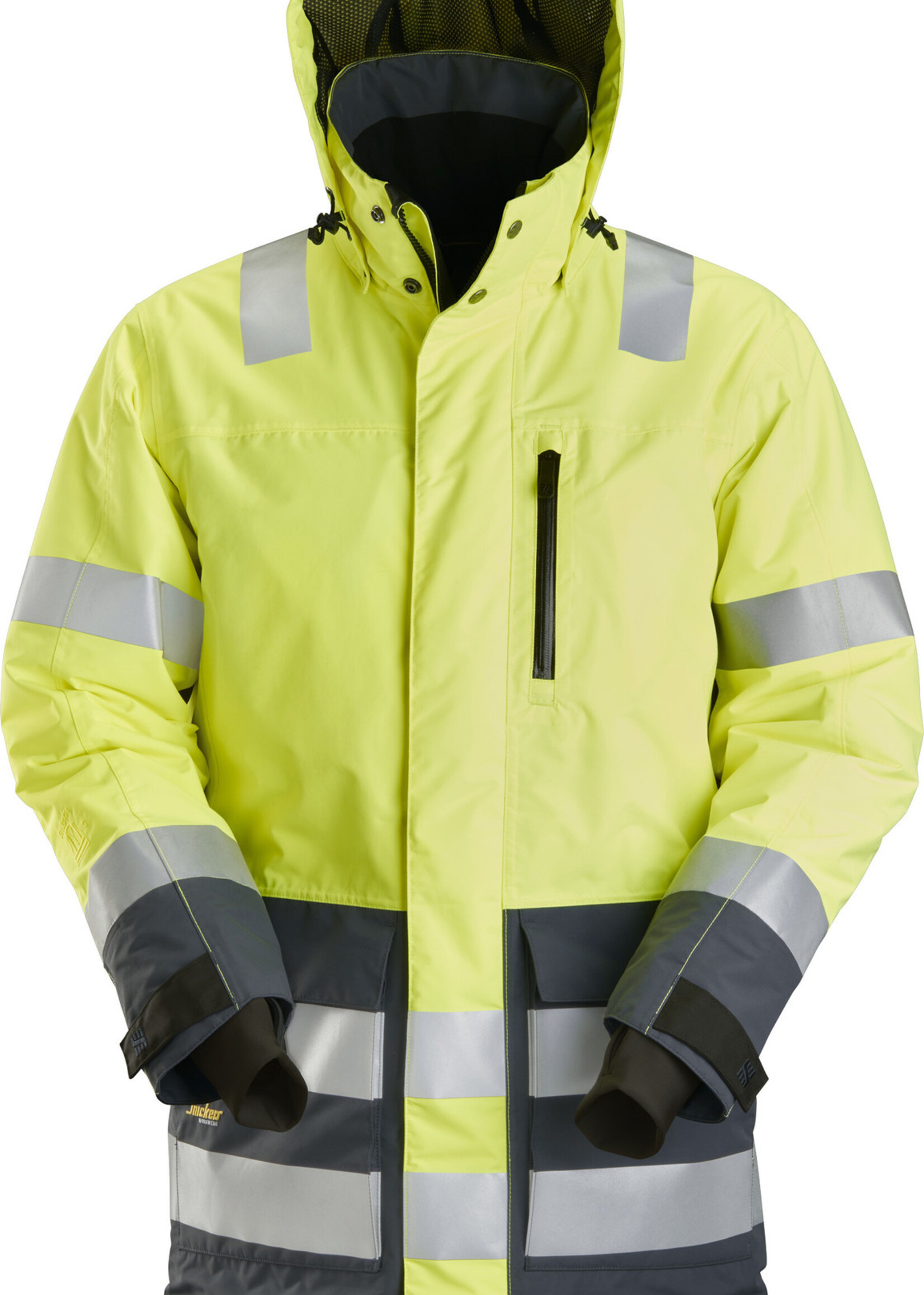 Snickers Workwear AllroundWork 1830 High-Vis Waterproof Parka
